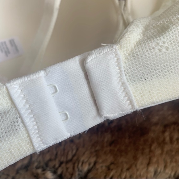 Spanx Push-Up Plunge Bra White Lace - Picture 5 of 8